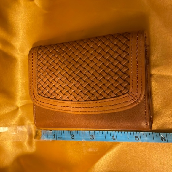 Sonoma Brown Woven Wallet - Picture 14 of 14